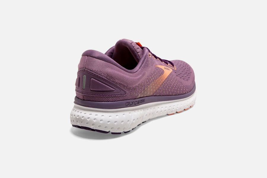 Brooks Glycerin 18 Road Running Shoes Womens - Purple - EXANJ-2491